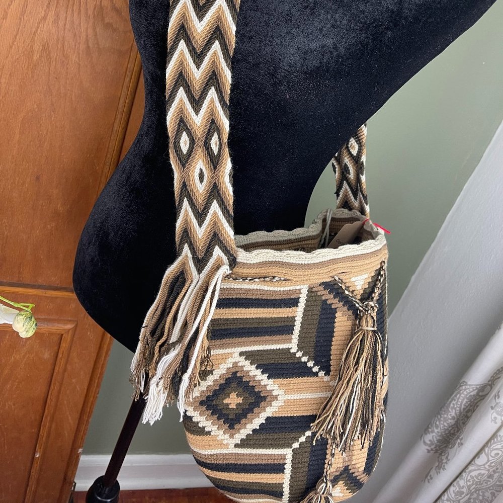 Wayuu Tote bag Handmade - Picture 2 of 5